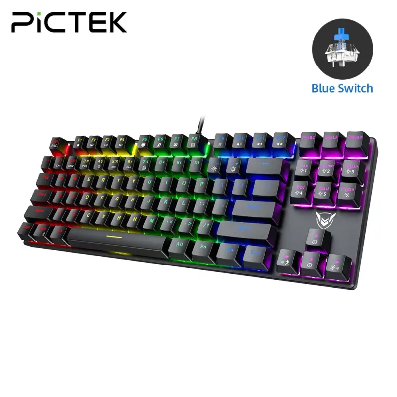 PICTEK-PC244-mechanical-keyboard-87-key-