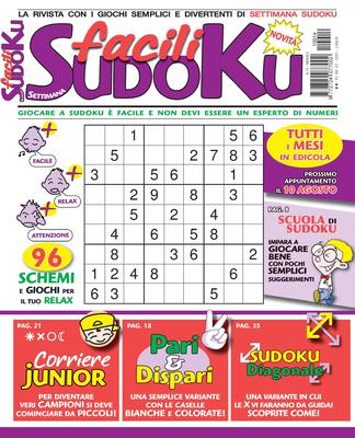 Facili Sudoku – Luglio 2021