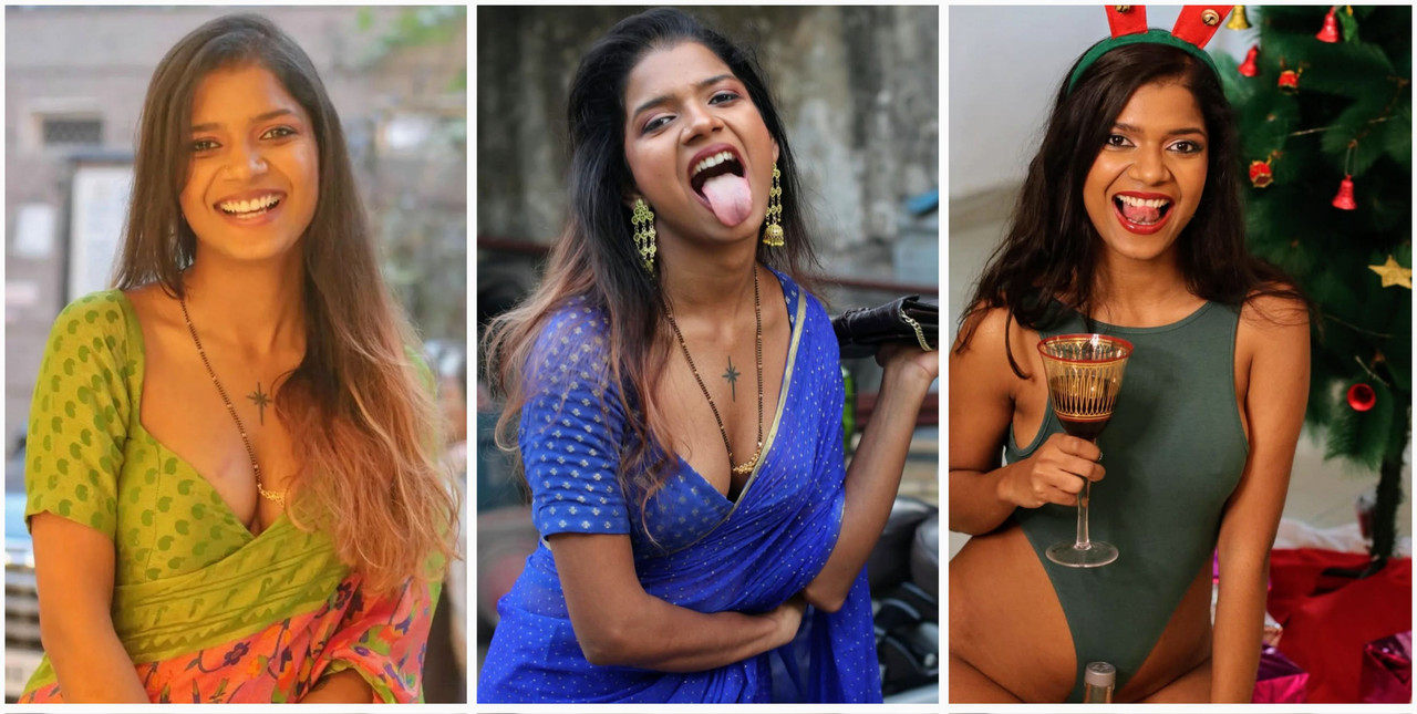 Surleen Kaur standing confidently in her natural state