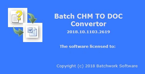 Batch CHM to DOC Converter 2018.10.1224.2639
