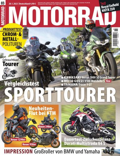 Cover: Motorrad Magazin No 03 2023