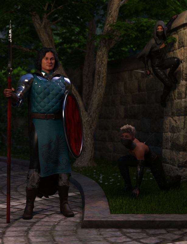 Strike from the Shadows poses for Genesis 8 and 8.1 Strike from the Shadows poses for Genesis 8 and 8.1