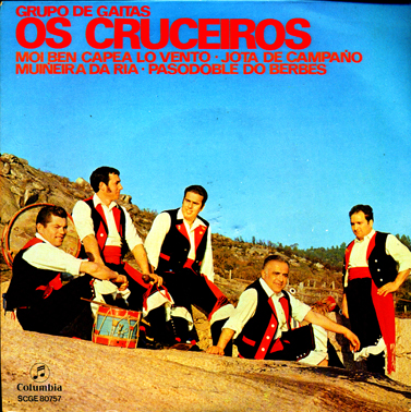Portada1 - Os Cruceiros (Grupo de gaitas) (1972)