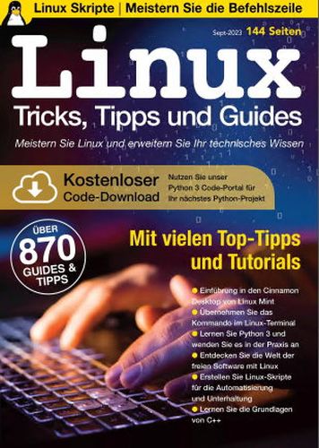 Cover: Linux Tricks, Tipps und Guides Magazin No 09 September 2023