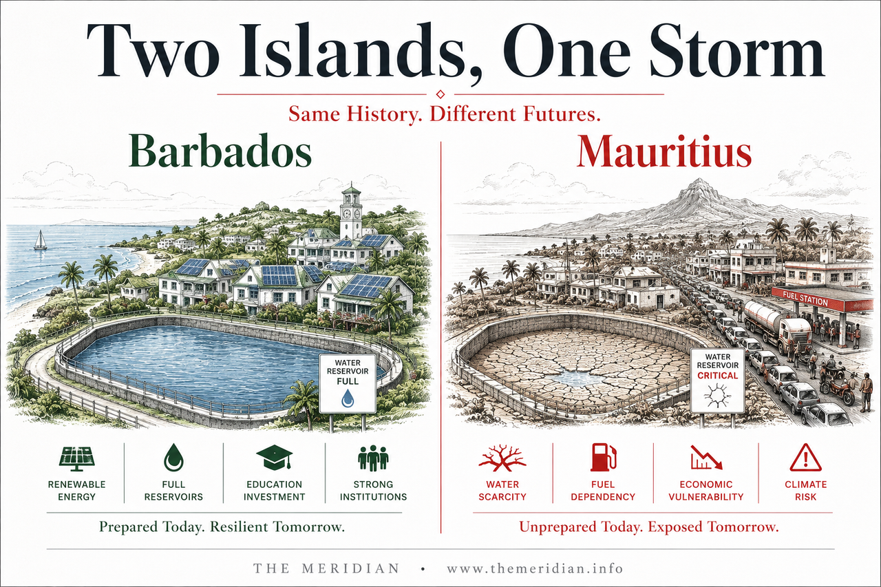 Barbados versus Mauritius Two Islands Same History Different Futures