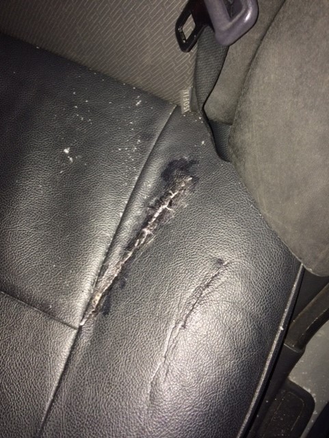 Repaired seat 1.