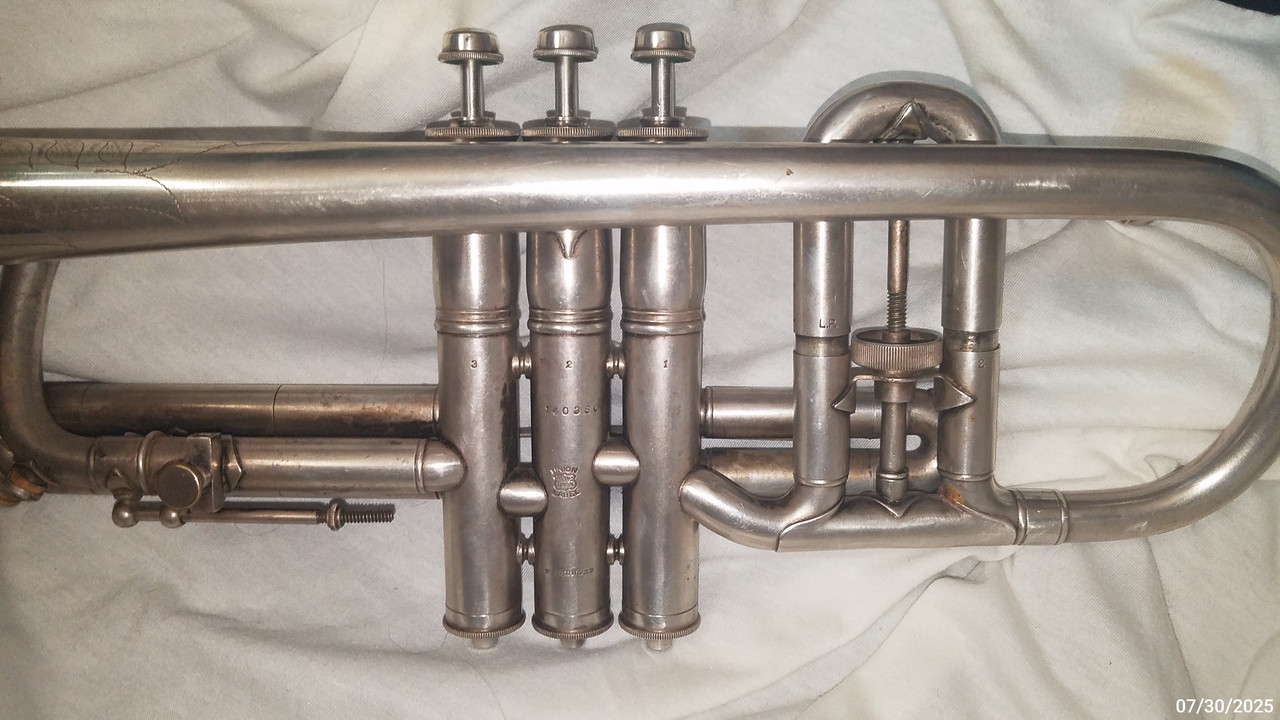 CONN 1914 NEW WONDER 80A Long Cornet sn 140380 (28)