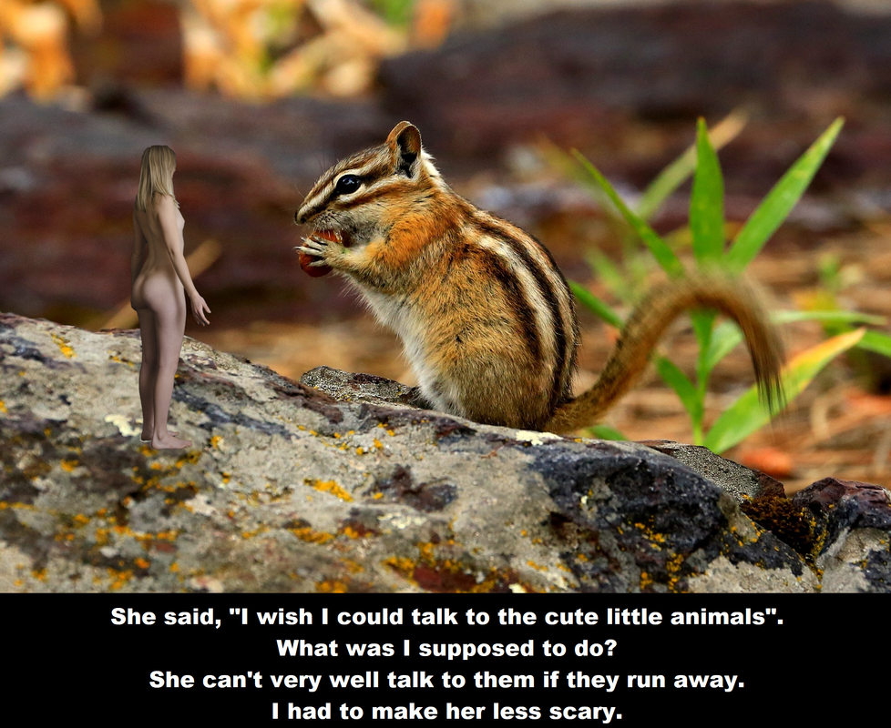 Chipmunk (with caption)