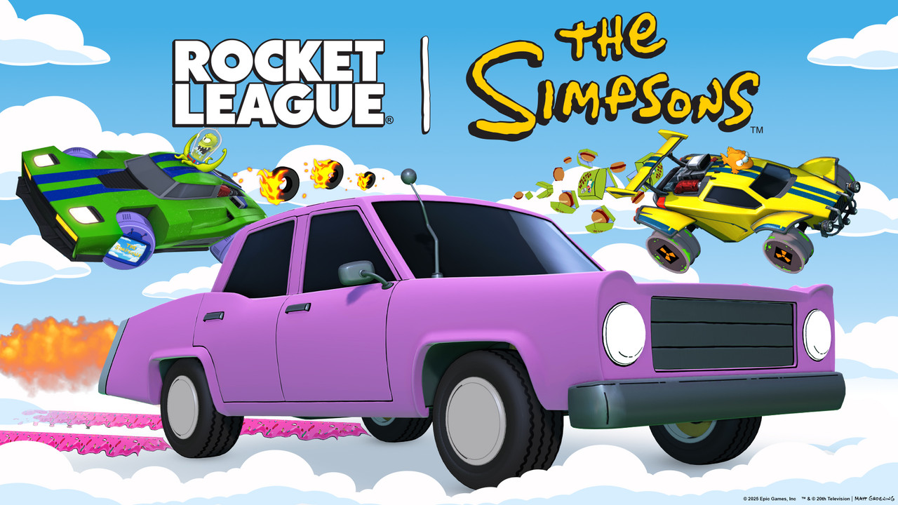 Rocket-League-x-The-Simpsons-Key-Art