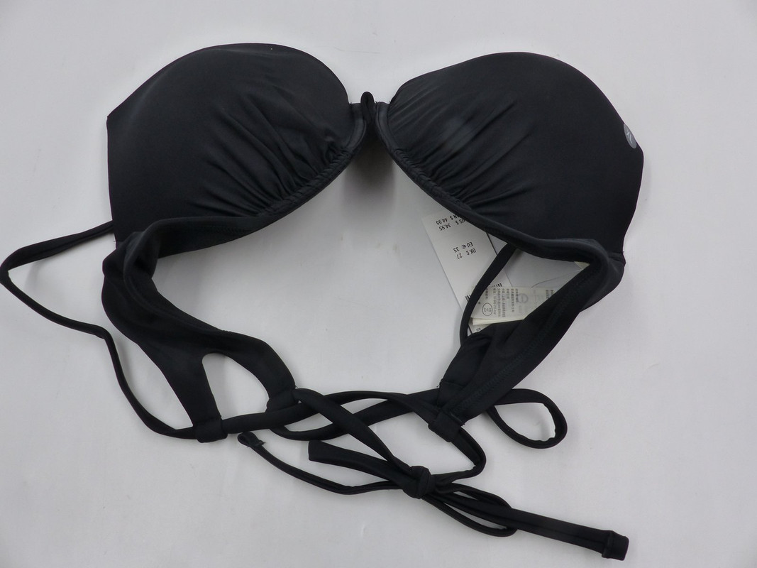 HOLLISTER BLACK BIKINI TOP WMNS XL 311-471-0900-900