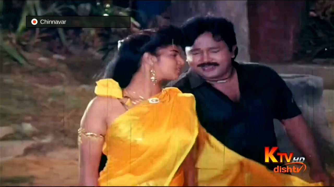 Sanghavi hot Saree navel song - Chinnavar HDTV_8 (1)