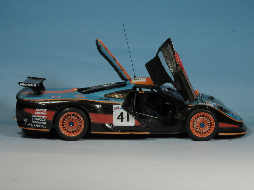 1/43 Le Mans from the archive, Gt40, R390, DBR9, EXP SP8