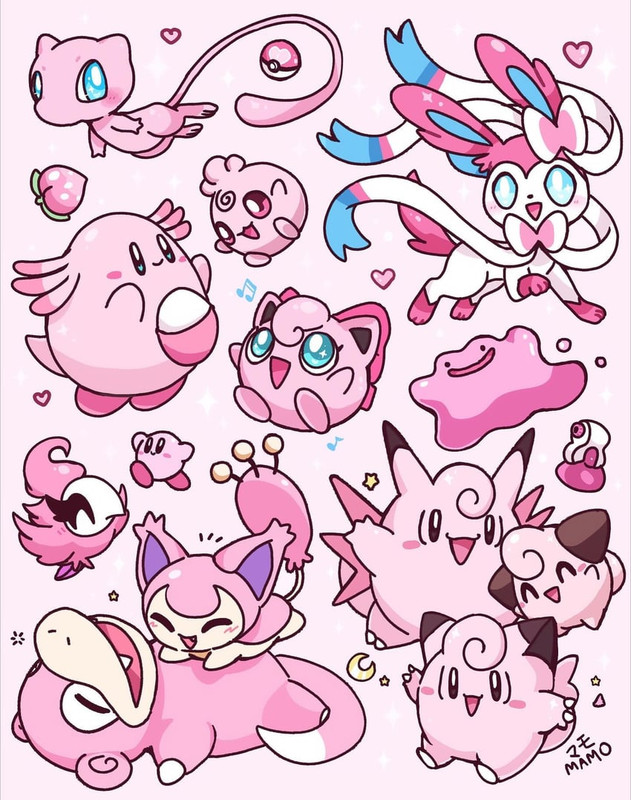 kirby-sylveon-jigglypuff-mew-ditto-and-8