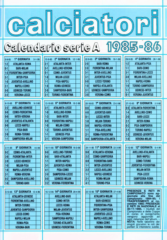CALCIATORI PANINI 1985-86 - Figurina-Sticker n. 288 - VERONA SQUADRA CALCIATORI PANINI 1985-86 - Figurina-Sticker n. 288 - VERONA SQUADRA