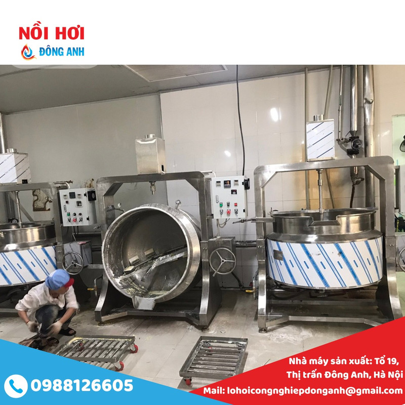 nồi nấu công nghiệp bằng điện
