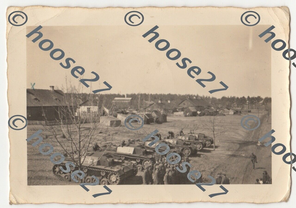 Foto Zug Sturmgeschütze Stug Abt. 192