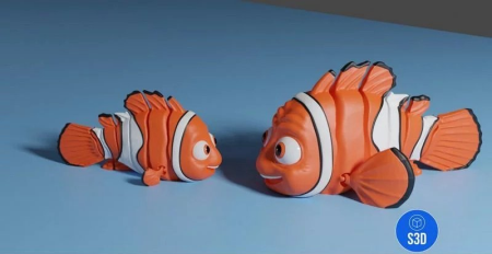 Nemo Final & Marlin Final – 3D Print Model