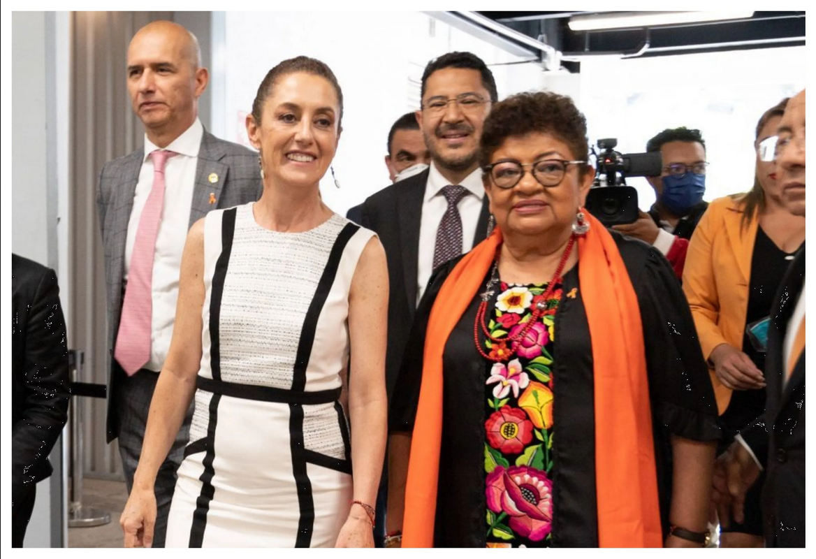 Sheinbaum invita a Ernestina Godoy a participar por escaño en el Senado 