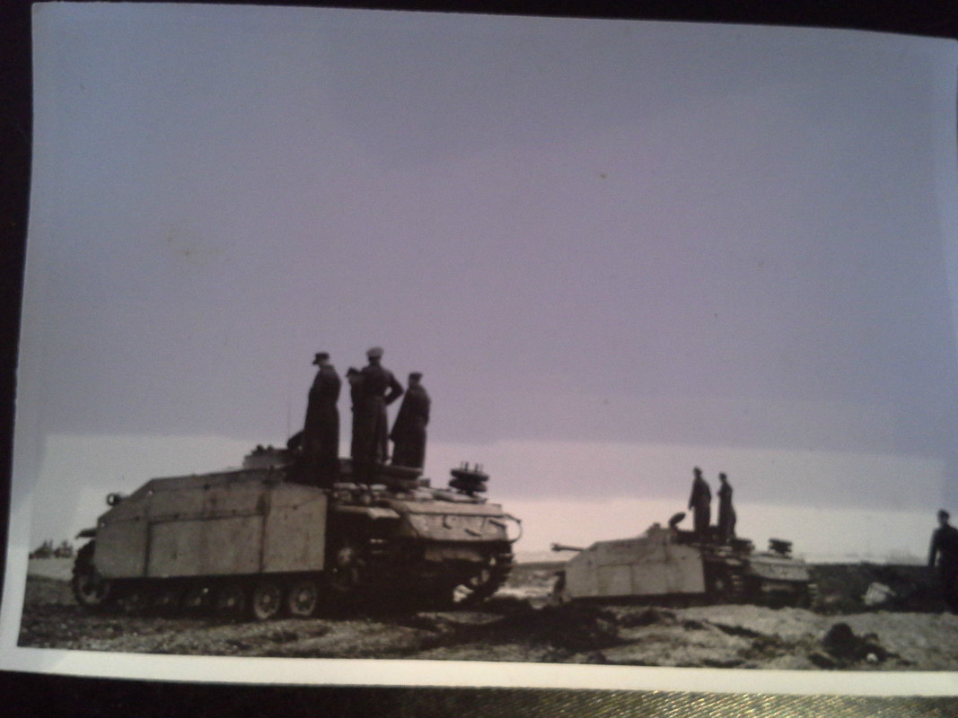 Original Foto Wehrmacht Waffen SS Sturmgeschütze
