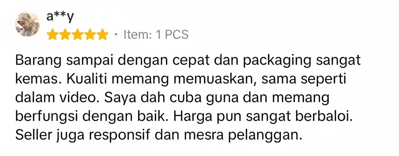 Review screenshot WhatsApp