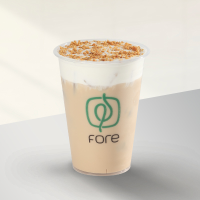 Iced Butterscotch Sea Salt Latte