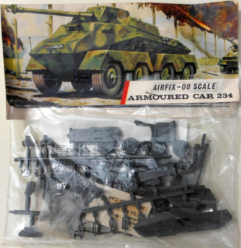 Airfix 76 Armoured Car Sd Kfz 234 (A11V)