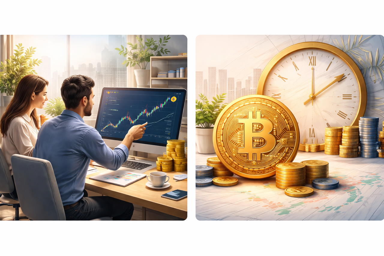 Investir em bitcoins: o que revela a evolução recente do preço