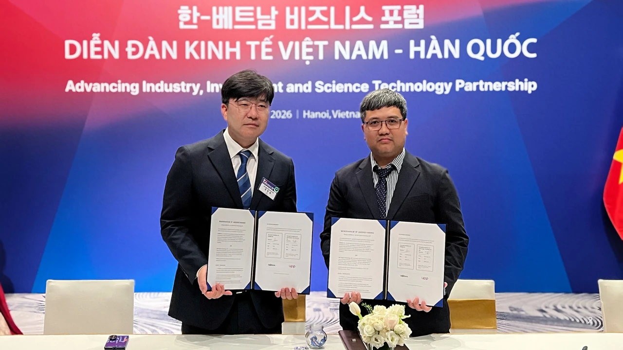 UPP Global Technology Strengthens AI Collaboration at Korea-Vietnam Business Forum
