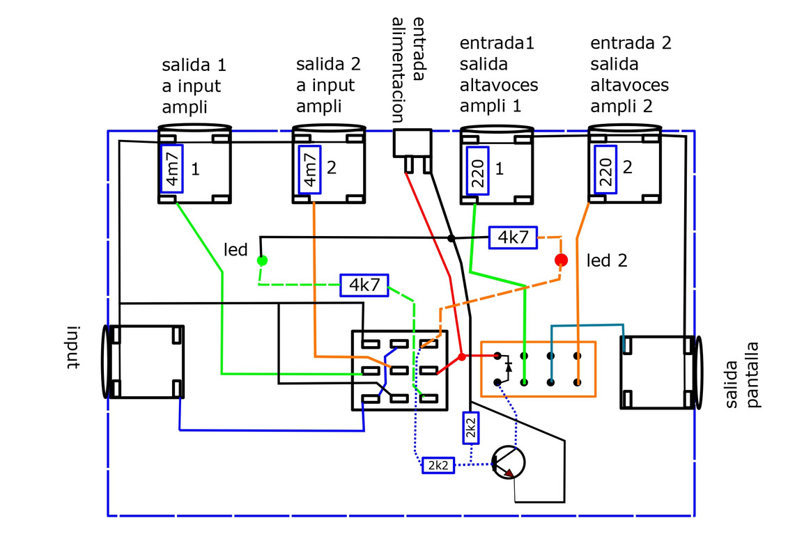 Plano 2 amps-1 out