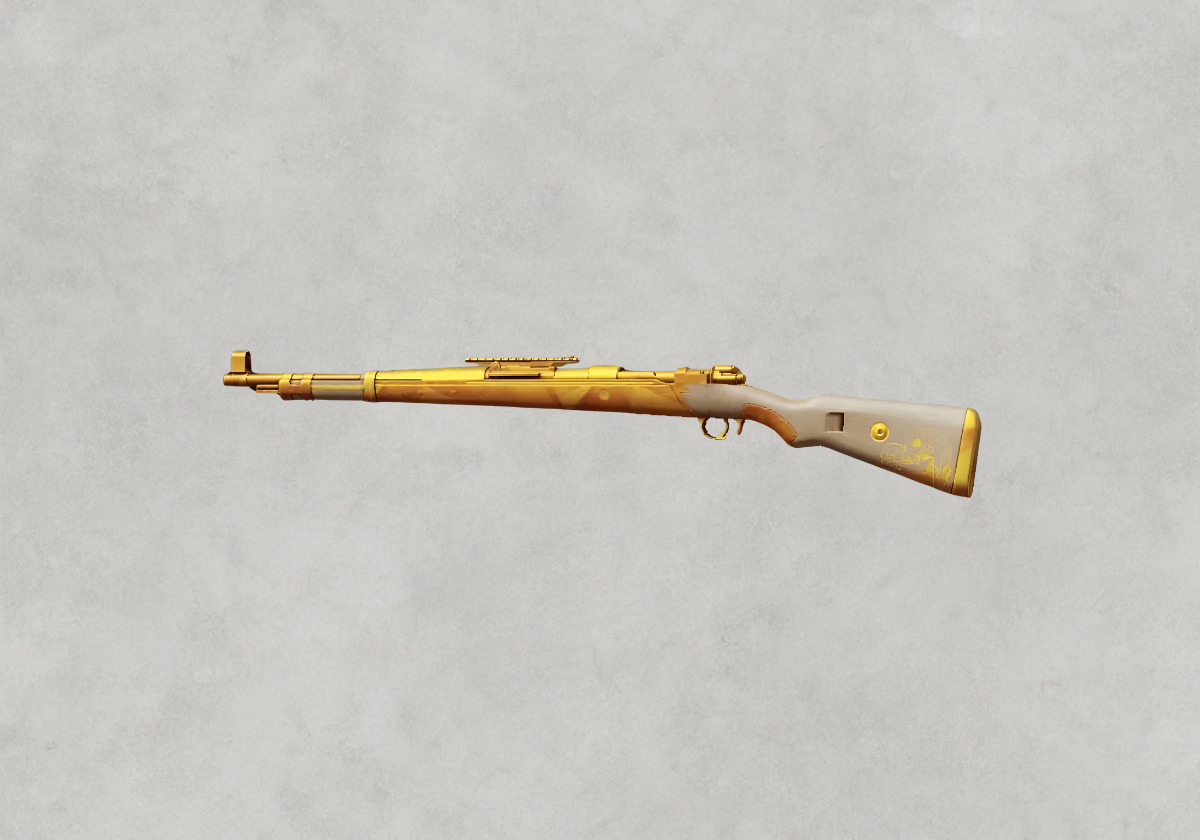 سكن Kar98k Golden Desert الصحراء الذهبية