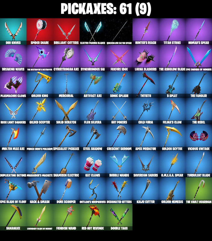pickaxes comp
