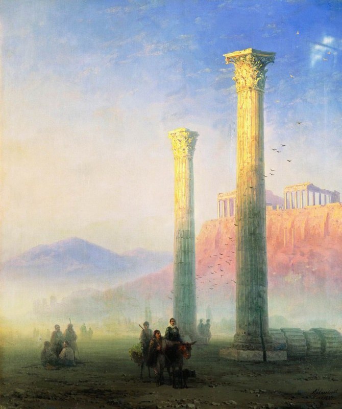 ayvazovskiy Афинский Акрополь