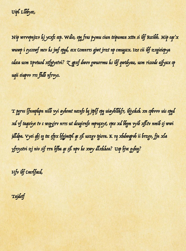 Second Letter