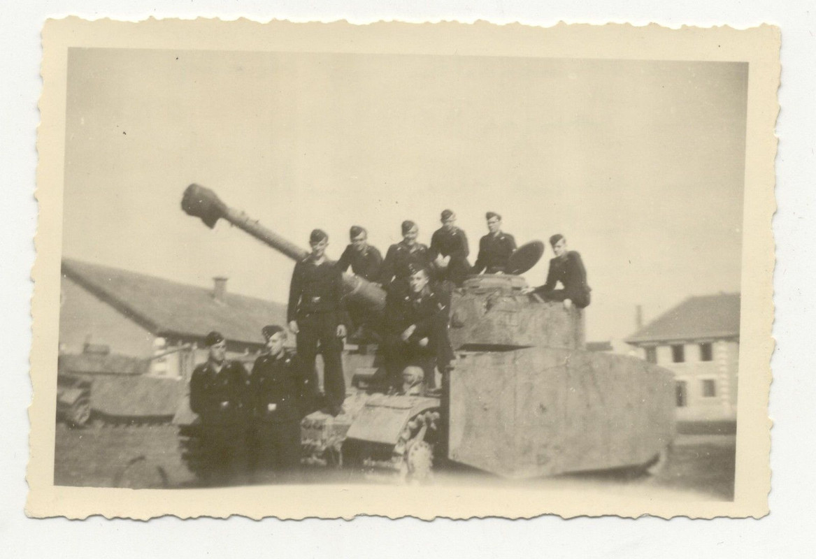 orig. Foto,deutscher Panzer IV mit Schürzen, Tar