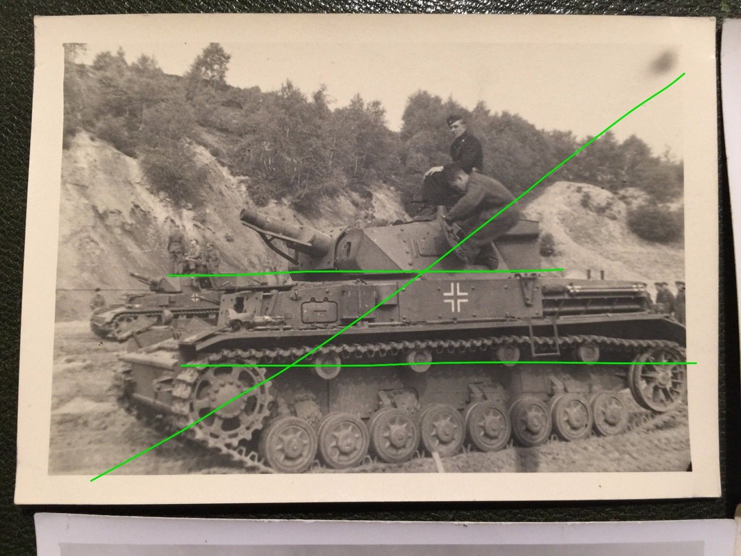 original-Foto - Großdeutschland Panzer IV mit Vo