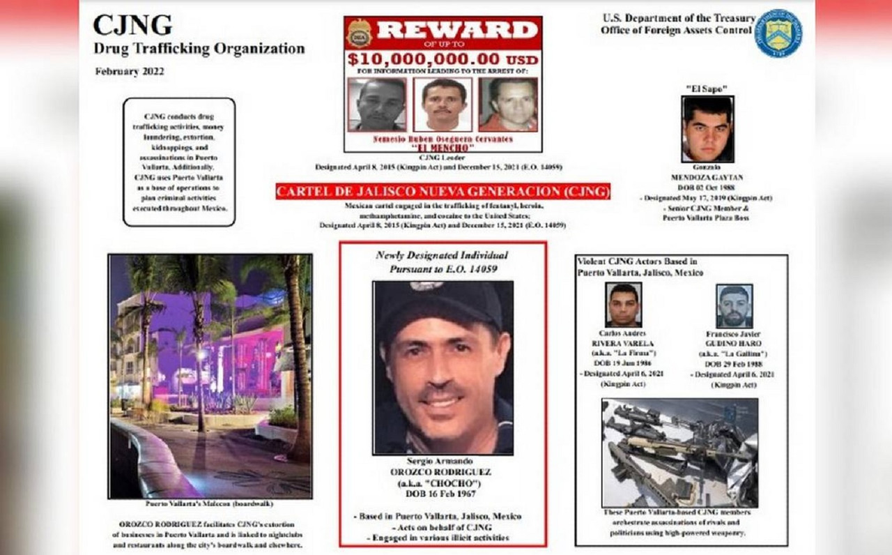 CJNG ¿'El Chocho' enfrentará sanciones por parte de EU? Esto fue lo que hizo