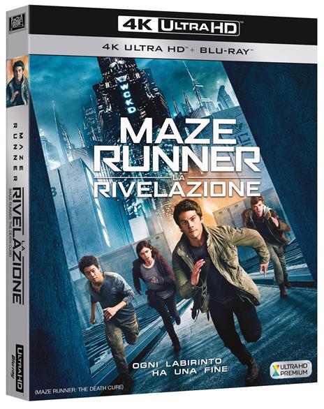 Maze Runner - La Fuga (2015) Full Blu Ray UHD 4K ITA DTS ENG DTS HD MA