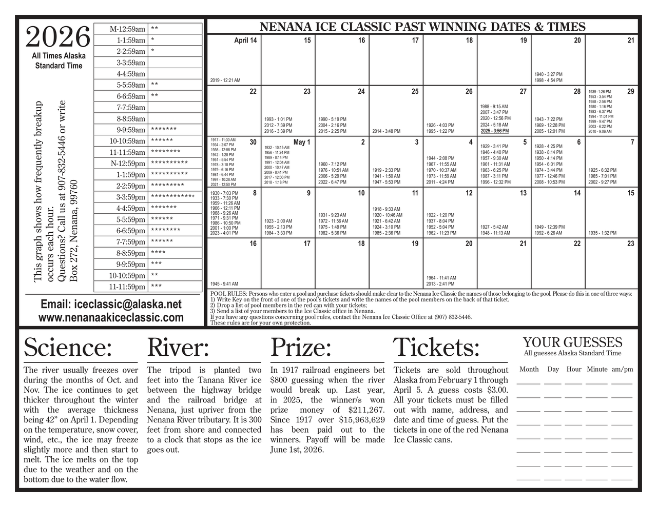 Nenana Ice Brochure 2026 Single
