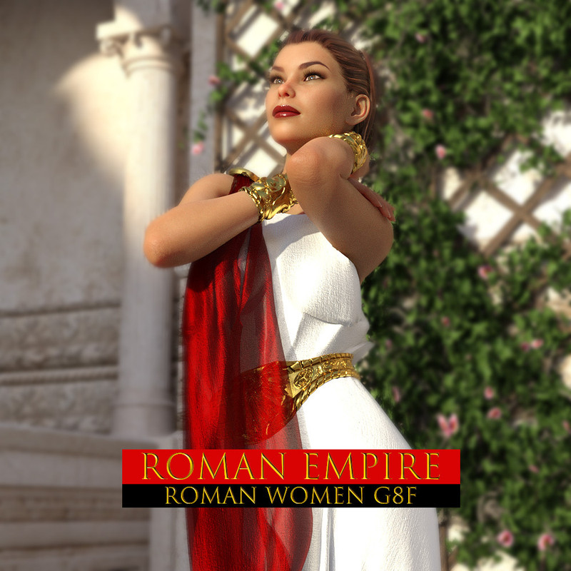 Roman Empire - dForce Roman Women for G8F Roman Empire - dForce Roman Women for G8F