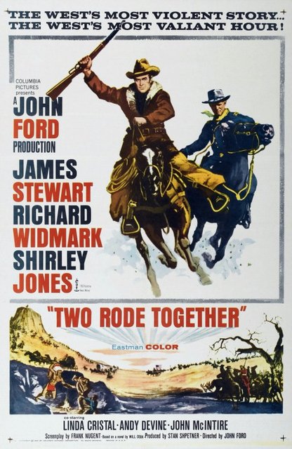 Dwaj Jeźdźcy / Two Rode Together (1961) PL.1080p.BluRay.x264.AC3-tHD / Lektor PL