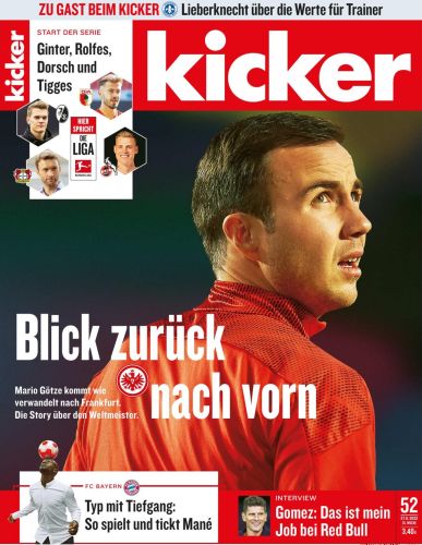Cover: Kicker Sportmagazin No 52 vom 27  Juni 2022