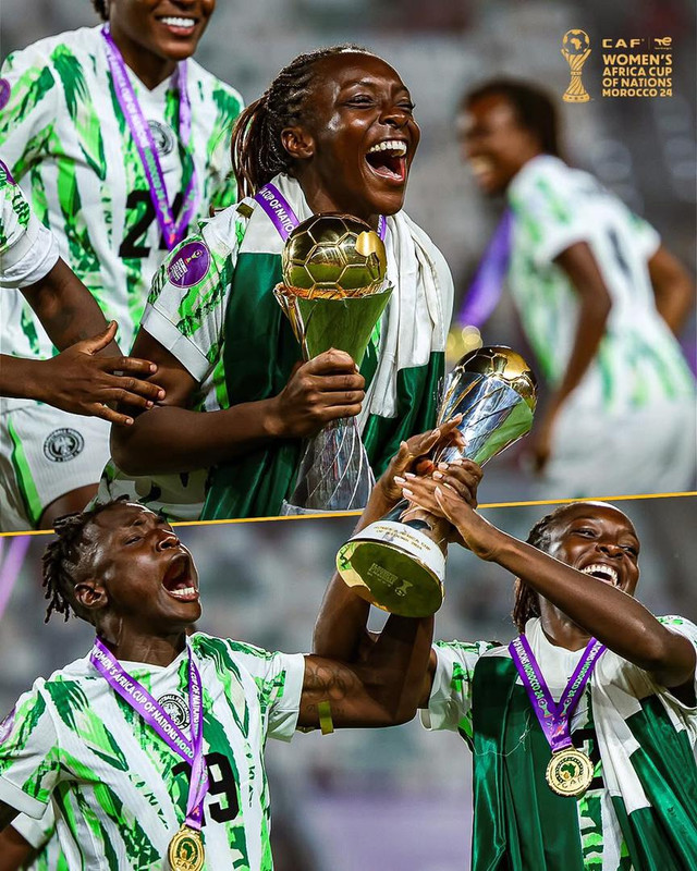 Super Falcons WAFCON 2024 Champions