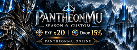 PantheonMU — MU Online Season 6 Custom | EXP x20 | Drop 15%