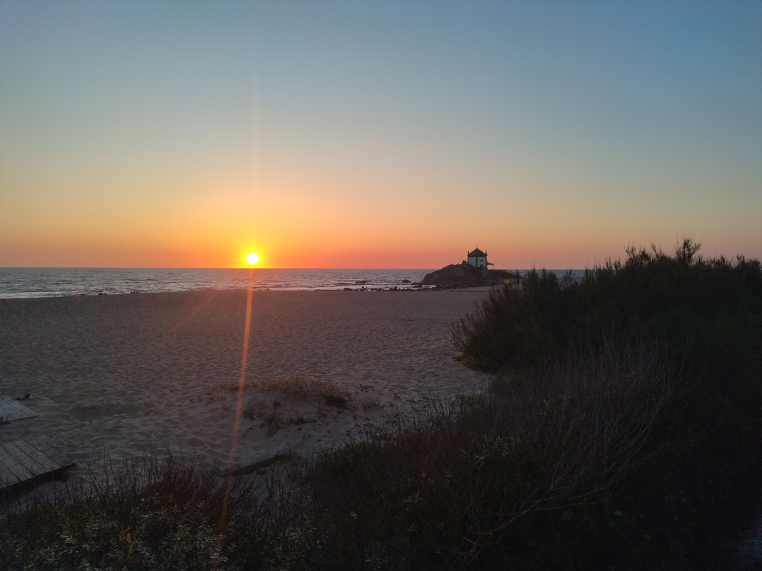 The sunset