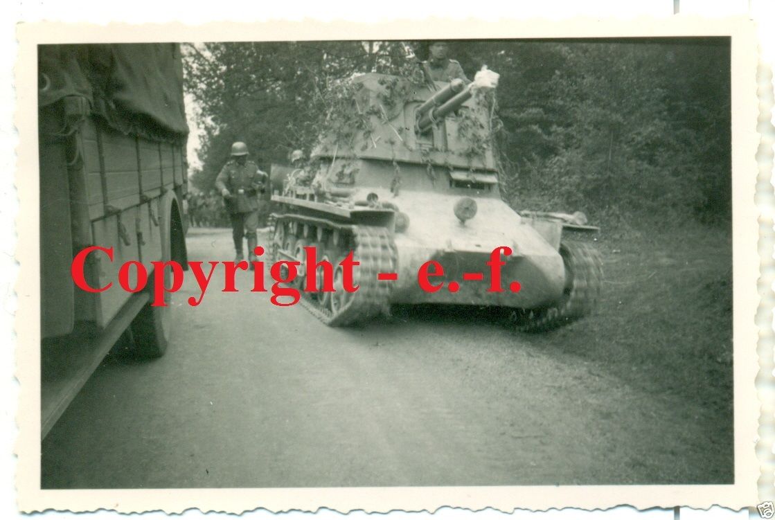 FOTO - PANZER - PANZERJÄGER 1 - SELTENE AUSFÜHRU