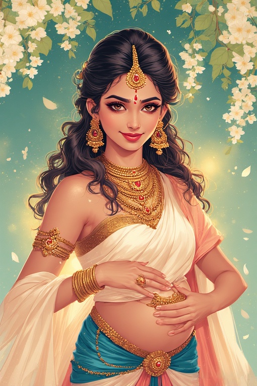 naked-goddess-parvati-pregnant-11