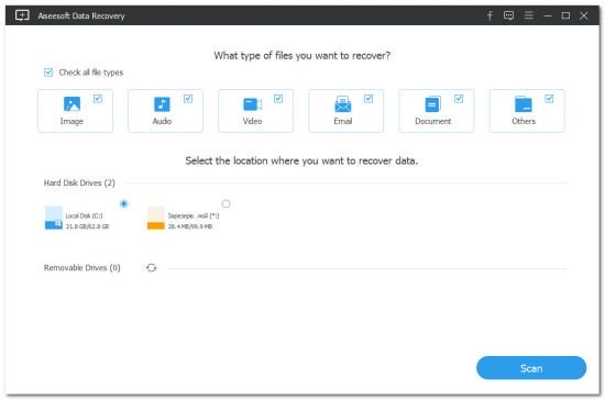 Aiseesoft Data Recovery 1.2.8 Multilingual Aiseesoft Data Recovery 1.2.8 Multilingual