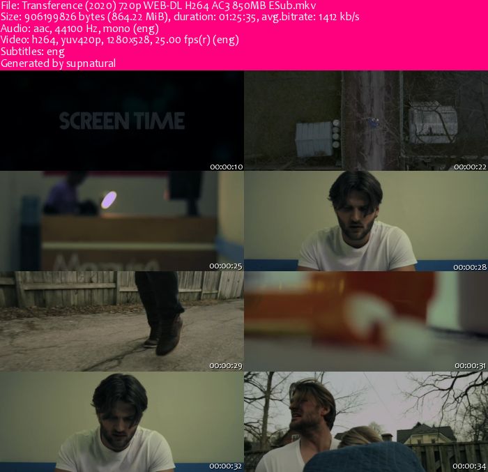 Transference (2020) 720p WEB-DL H264 AC3 850MB ESub