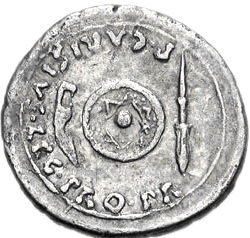 Glosario de monedas romanas. UMBO. 6