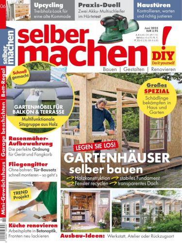 Cover: Selber Machen Heimwerkermagazin No 06 2023
